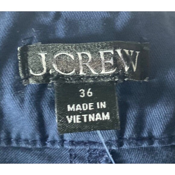 J Crew Pants Women's Size 36 Blue Straight Leg - Picture 4 of 4